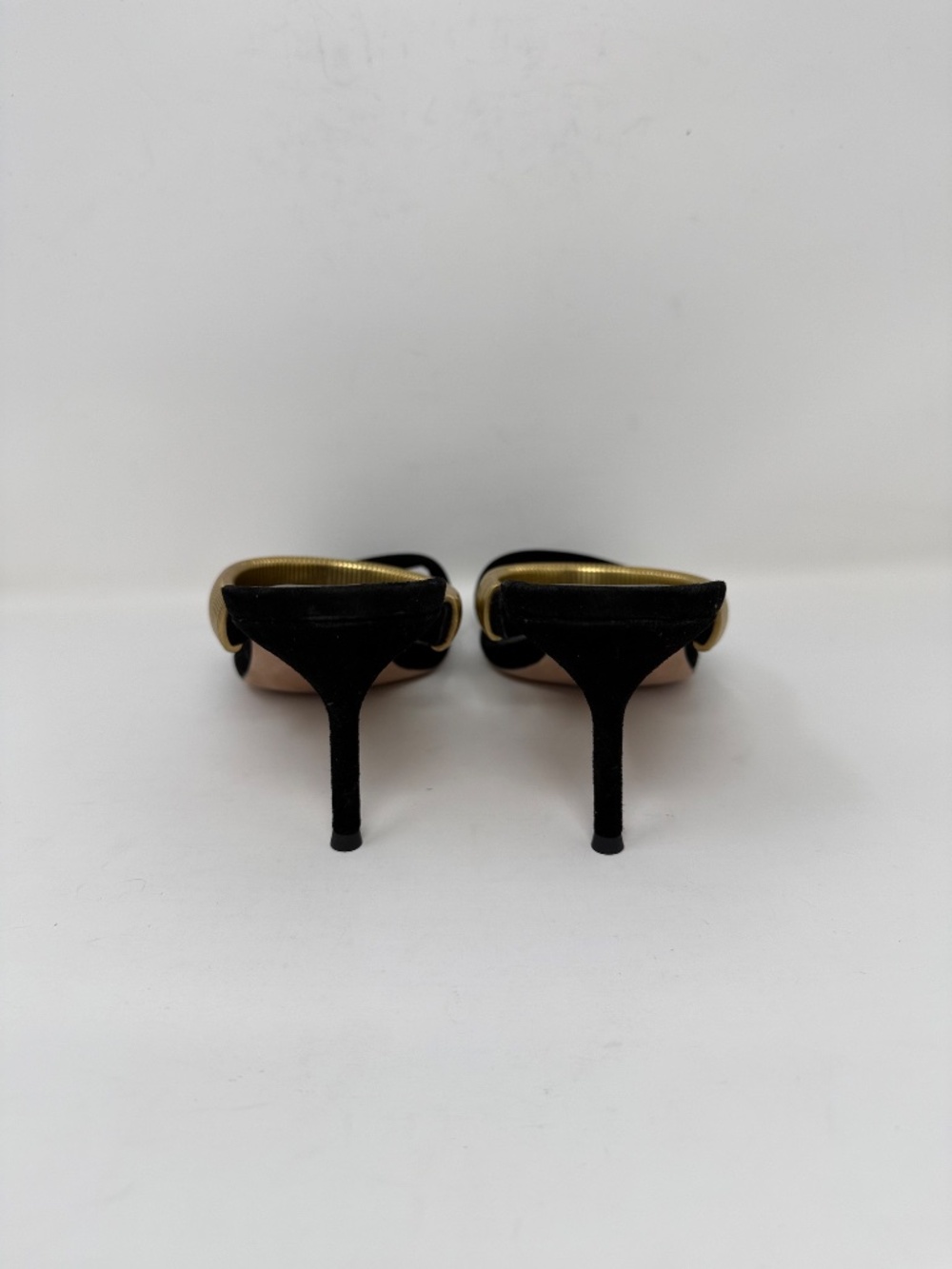 New Veronica Beard Tobin Sandals Black Suede Sz 9 - Picture 5 of 13